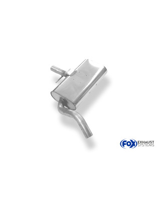 VW Golf III GTI/ VR6 mid silencer (Cod. F-VW052020-MSD)