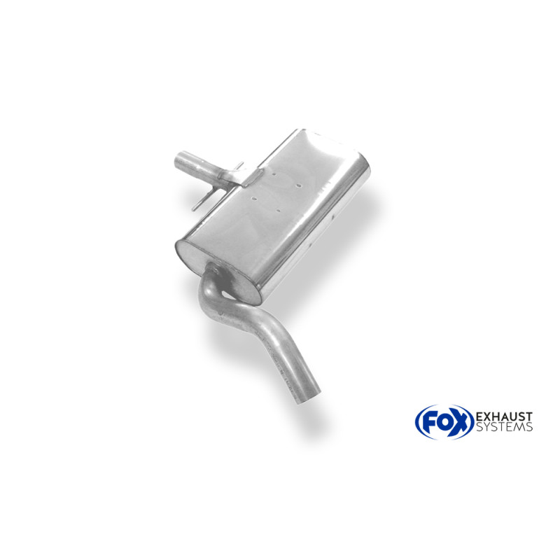 VW Golf III GTI/ VR6 mid silencer (Cod. F-VW052020-MSD)
