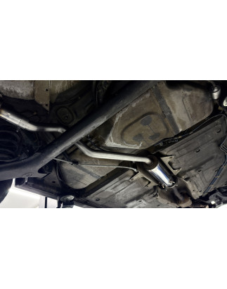 Opel Astra F hatchback/ notchback Silenziatore anteriore (Cod. F-OP040000-VSD)
