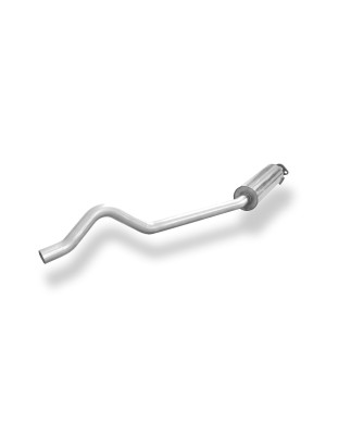 Opel Astra F hatchback/ notchback Silenziatore anteriore (Cod. F-OP040000-VSD)