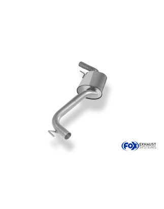 VW Bus T4 Syncro Silenziatore anteriore (Cod. F-VW130020-VSD)