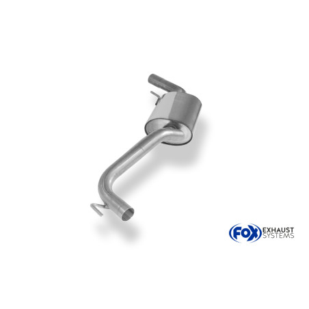 VW Bus T4 Syncro Silenziatore anteriore (Cod. F-VW130020-VSD)