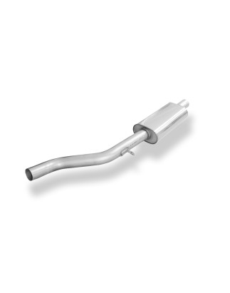 Renault Clio III GT Silenziatore anteriore (Cod. F-RE072020-VSD)