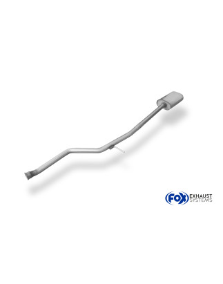 Peugeot 206 berlina/ cc Silenziatore anteriore (Cod. F-PE021020-VSD)