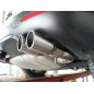 VW Touareg Tipo 7L pair of terminali di scarico per saldatura – 2x90 Tipo (Cod. F-VW140010-132)