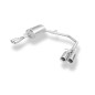 Skoda Octavia 1U 4x4 Silenziatore posteriore con uscite destra e sinistra (duplex)x76 (Cod. F-SK0600