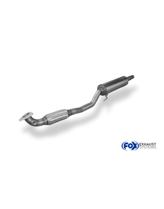 Skoda Fabia 5J + NJ – 1,2l 12V Silenziatore anteriore (Cod. F-SK050020-VSD)