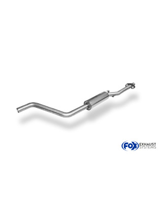 VW Polo 86C G40 Silenziatore anteriore – pipe diameter: 50mm (Cod. F-VW041010-VSD)
