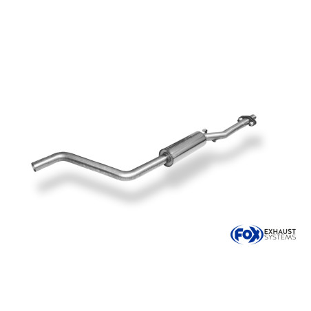 VW Polo 86C G40 Silenziatore anteriore – pipe diameter: 50mm (Cod. F-VW041010-VSD)