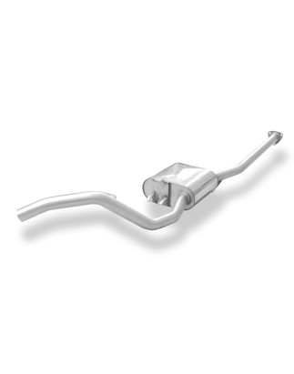 Opel Calibra A/ Calibra A 4x4 Silenziatore anteriore (Cod. F-OP080000-VSD)