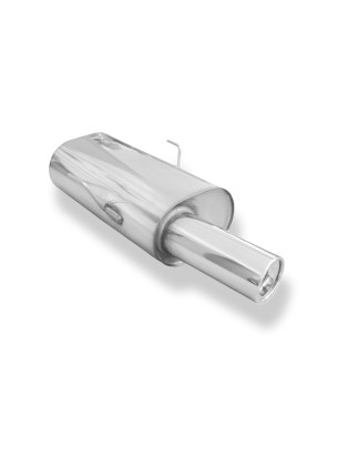 Citroen Saxo/ Peugeot 106 Sport Silenziatore posteriore single flow - (Cod. F-CI070011-071)