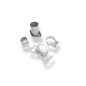 Opel Astra F Silenziatore anteriore (Cod. F-OP040080-VSD)