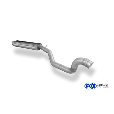 Peugeot 206 RC Silenziatore anteriore (Cod. F-PE021080-VSD)