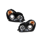 Fari Anteriori Angel Eyes Mercedes W203 2001-2007 Black (Cod. E-FAME040)