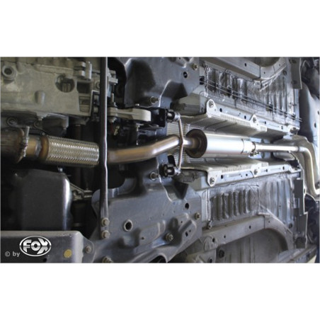 Peugeot 207 RC/ 208 GTI/ 1,6 16V Silenziatore anteriore (Cod. F-PE022010-VSD)