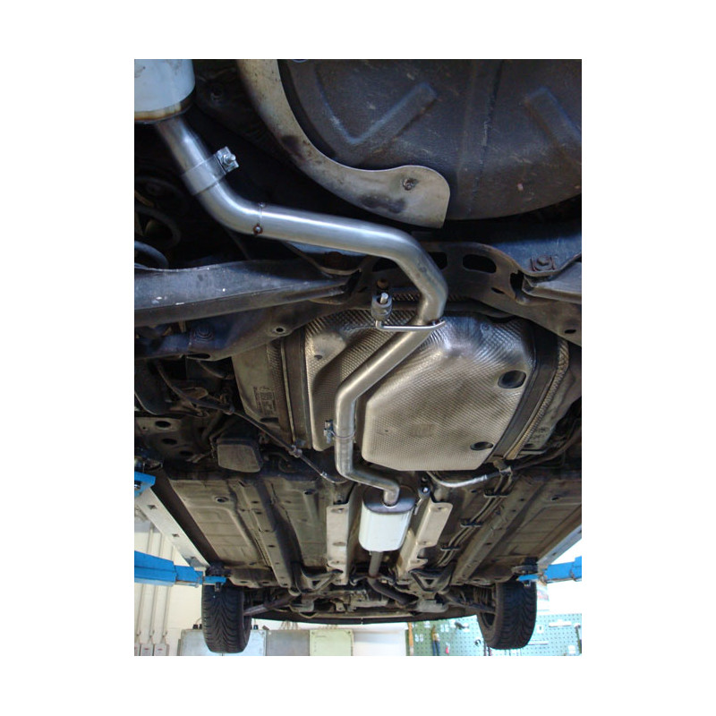 Opel Vectra C/ Vectra C GTS Silenziatore anteriore (Cod. F-OP052010-VSD)