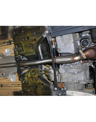 Opel Corsa E OPC Connection tube Silenziatore anteriore/ catalytic c (Cod. F-OP034020-DP)