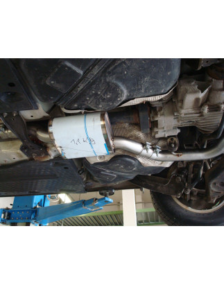VW Tiguan Silenziatore posteriore con uscite destra e sinistra (duplex) – senza terminale di scari