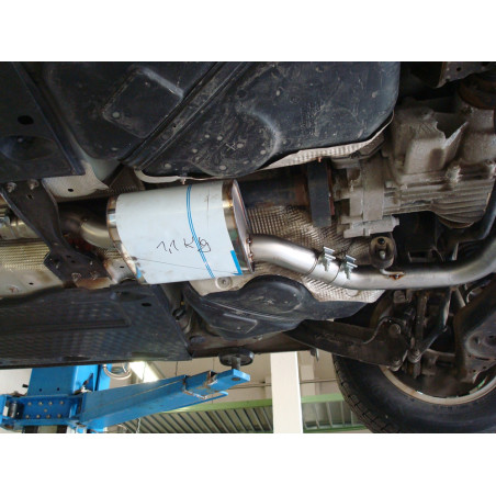 VW Tiguan Silenziatore posteriore con uscite destra e sinistra (duplex) – senza terminale di scari