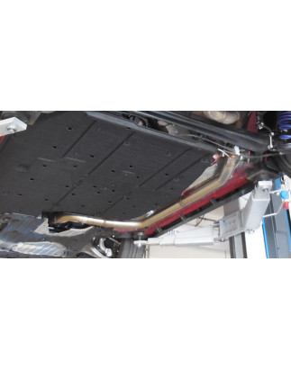 Honda Civic IX Tipo R Silenziatore anteriore ersatztubo (Cod. F-HO149010-VER)