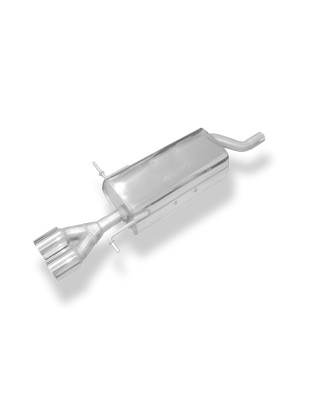 Dacia Logan berlina Benzin Silenziatore posteriore on one side – 2x (Cod. F-DC010011-070)