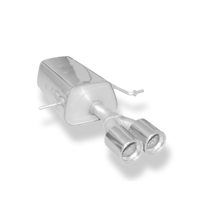 Dacia Logan berlina Benzin Silenziatore posteriore on one side – 2x (Cod. F-DC010011-070)