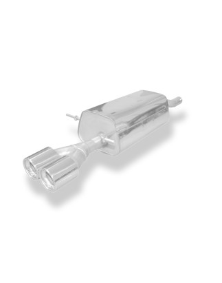 Dacia Logan berlina Benzin Silenziatore posteriore on one side – 2x (Cod. F-DC010011-070)