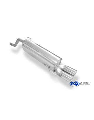 Fiat Grande Punto 199 – diesel Silenziatore posteriore – 2x76 Tipo 13 (Cod. F-FI041031-068)