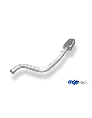 Ford Fiesta VII ST200 Silenziatore anteriore (Cod. F-FO013050-VSD)