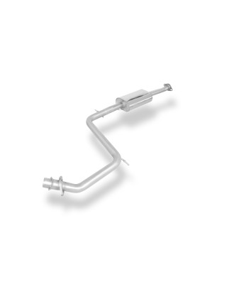 Mazda MX3 Tipo EC Silenziatore anteriore con tulip and flange (Cod. F-MA070000-VSD)