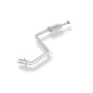 Mazda MX3 Tipo EC Silenziatore anteriore con tulip and flange (Cod. F-MA070000-VSD)