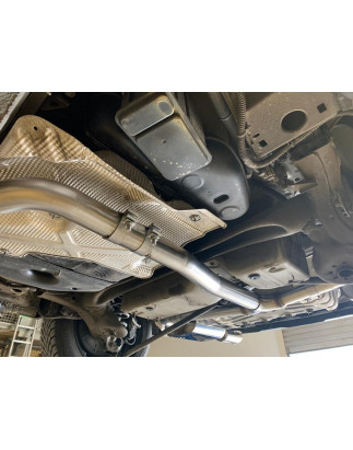 Opel Astra K Sports Tourer Silenziatore anteriore (Cod. F-OP044010-VSD)