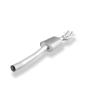 BMW E46 325Ti mid silencer doppia uscita (Cod. F-BM022110-MSD)