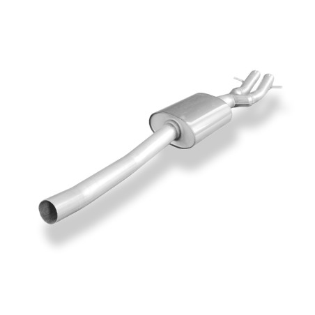 BMW E46 325Ti mid silencer doppia uscita (Cod. F-BM022110-MSD)