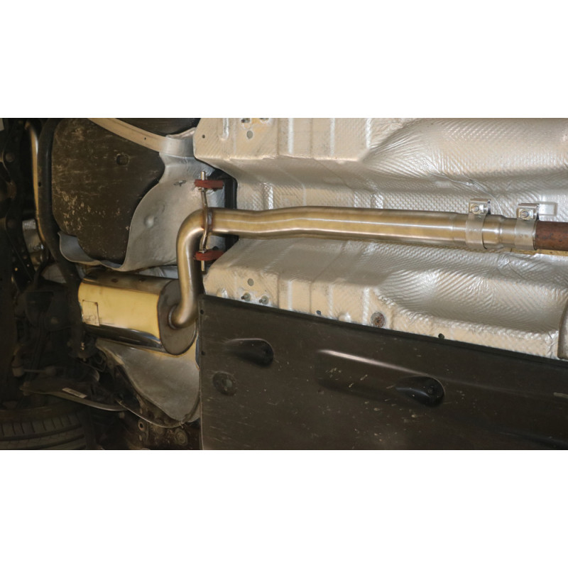 VW Jetta VI Silenziatore anteriore (Cod. F-VW063010-VSD)