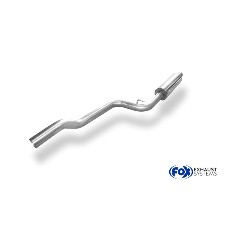 VW Passat 3C/ 3C CC Silenziatore anteriore Ø63,5mm (Cod. F-VW024010-VSD)