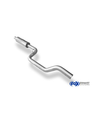 VW Passat 3C/ 3C CC Silenziatore anteriore Ø63,5mm (Cod. F-VW024010-VSD)