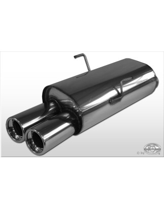Peugeot 106 I/II – 1,0 and 1,1 Silenziatore posteriore – 2x76 Tipo 13 (Cod. F-PE010012-068)