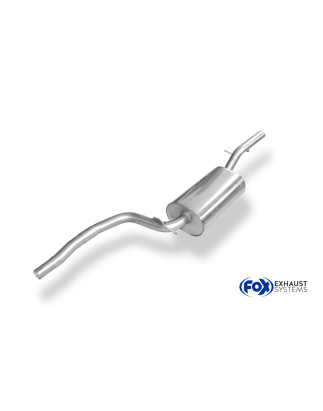 Ford Focus I DAW/DBW/DFW/DNW 1,4l Silenziatore anteriore (Cod. F-FO030030-VSD)