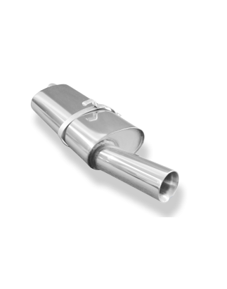 Opel Astra F notchback Silenziatore posteriore 1-point-fixation – 1x8 (Cod. F-OP040121-269)