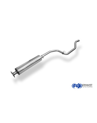 Ford Focus III Turnier Ecoboost Silenziatore anteriore (Cod. F-FO032060-VSD)
