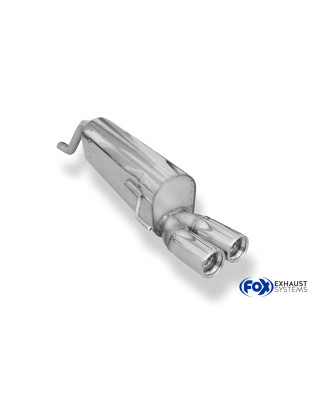 Fiat Grande Punto 199 – petrol Silenziatore posteriore – 2x76 Tipo 13 (Cod. F-FI041011-068)