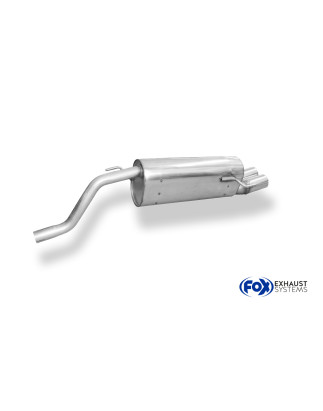 Fiat Grande Punto 199 – petrol Silenziatore posteriore – 2x76 Tipo 13 (Cod. F-FI041011-068)