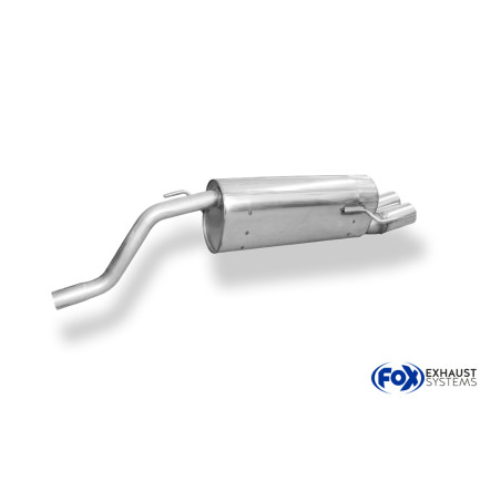Fiat Grande Punto 199 – petrol Silenziatore posteriore – 2x76 Tipo 13 (Cod. F-FI041011-068)