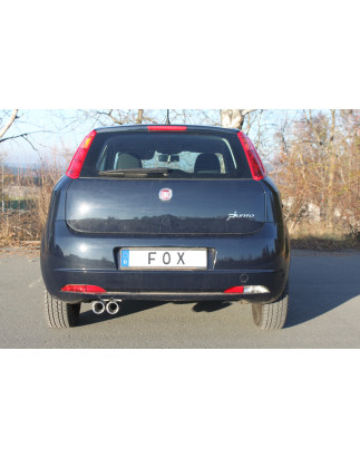 Fiat Grande Punto 199 – petrol Silenziatore posteriore – 2x76 Tipo 13 (Cod. F-FI041011-068)