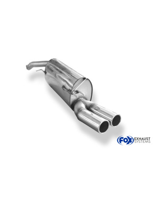 Fiat Bravo 198 Silenziatore posteriore – 2x76 Tipo 12 (Cod. F-FI021001-048)