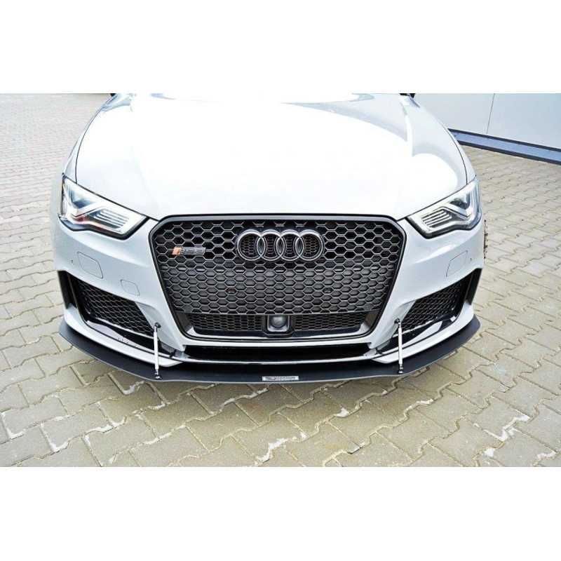 SPLITTER RACING ANTERIORE Audi RS3 8V Sportback (Cod. M-AU-RS3-8V-CNC-FD1A)