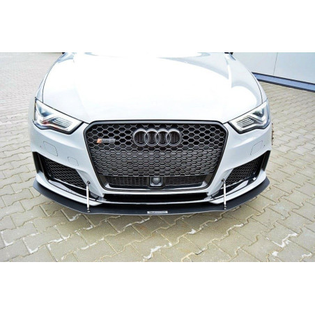 SPLITTER RACING ANTERIORE Audi RS3 8V Sportback (Cod. M-AU-RS3-8V-CNC-FD1A)