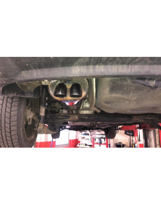 Skoda Rapid Spaceback Silenziatore posteriore – 2x55 Tipo 26 (Cod. F-SK110012-702)