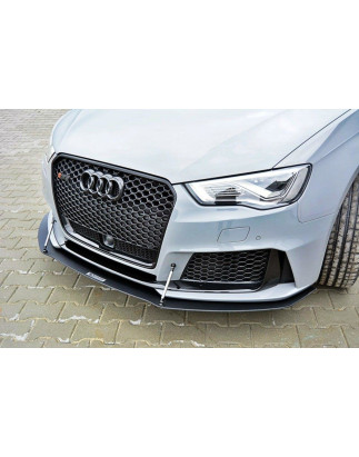 SPLITTER RACING ANTERIORE Audi RS3 8V Sportback (Cod. M-AU-RS3-8V-CNC-FD1A)